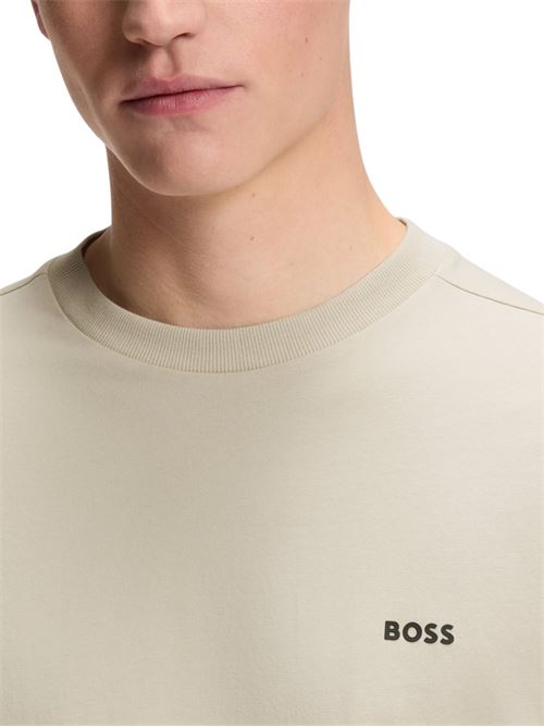 T-shirt in cotone stretch Boss Green | 50506373275